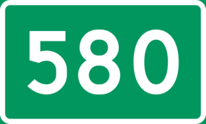 Riksvei 580.svg