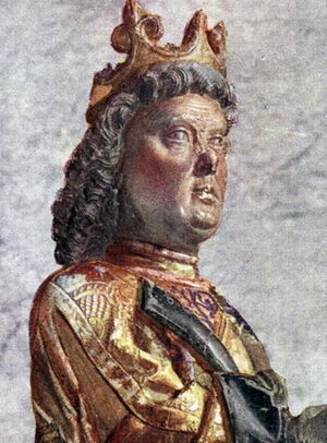 Carl II of Sweden 15th century by Bernt Notke 1982.jpg