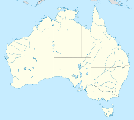 Arrangørstedene i Australia