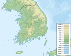 Hahoe ligger i Sør-Korea