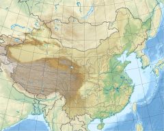 Jordskjelvet i Tangshan 1976 ligger i Kina