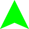 Green Arrow Up.svg