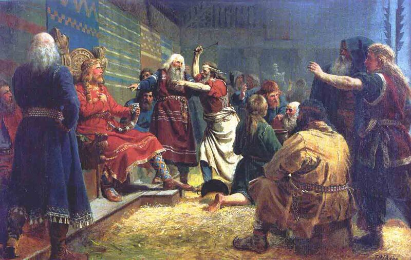 Fil:Peter Nicolai Arbo-Haakon den gode.jpg