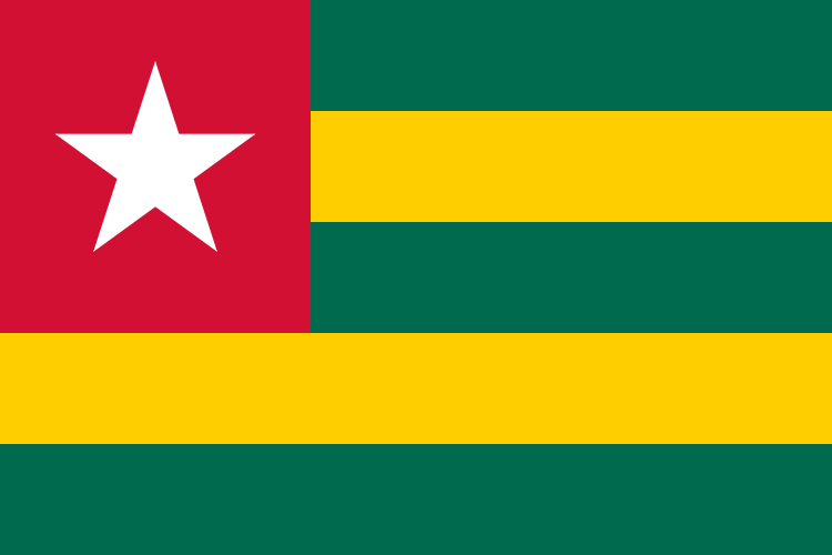 Fil:Flag of Togo (3-2).svg