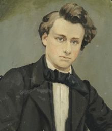 Hartvig Nissen (1815–1874) var skolens grunnlegger, eier og bestyrer til 1872 Foto: Frederik Klem, Fridtjof Nansens bildearkiv i Nasjonalbiblioteket