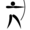 Piktogram Bueskyting