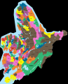 Strøk og boligområder i Bergen kommune.