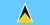 Saint Lucias flagg