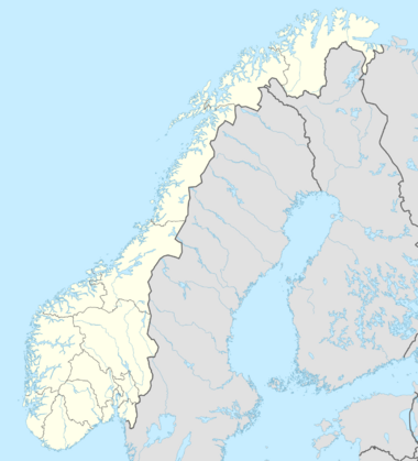 Kart over lag i Toppserien 2025