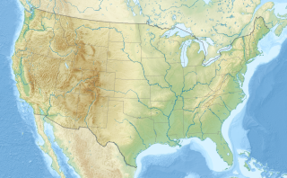 Yellowstones beliggenhet nordvest i USA
